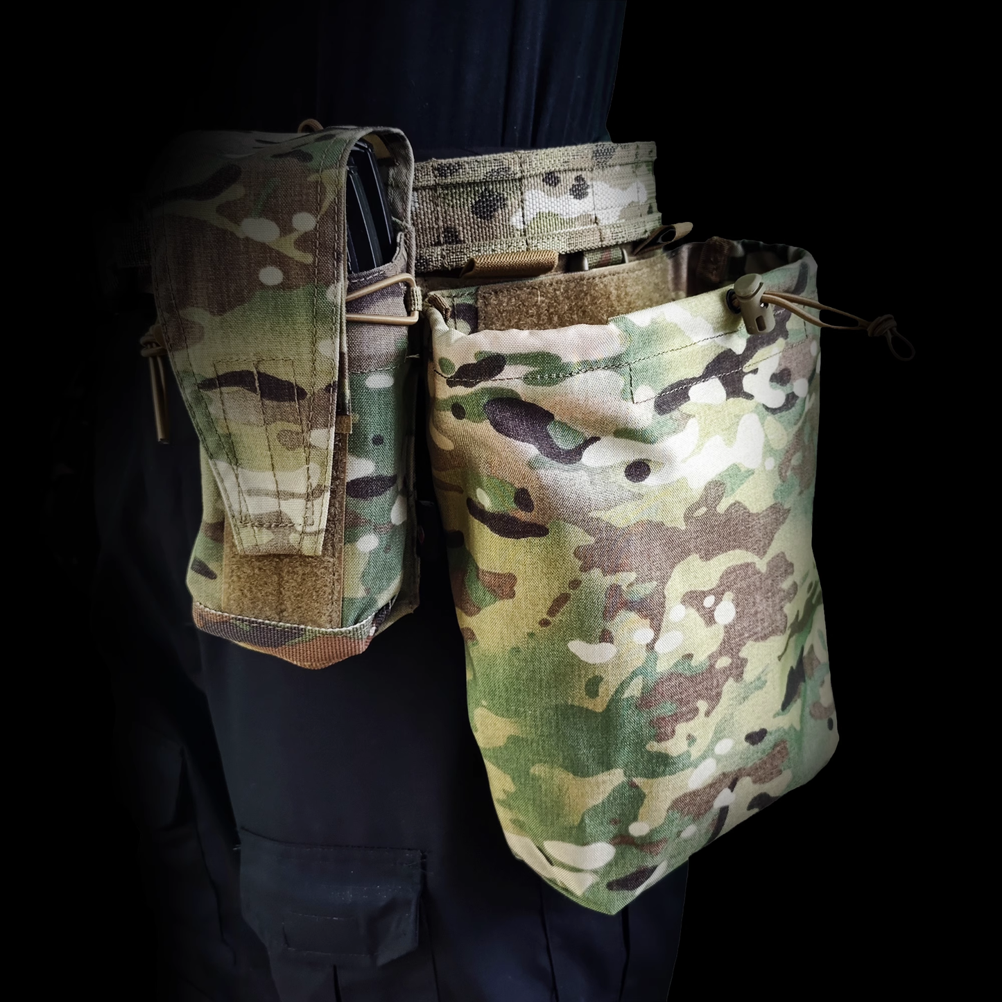 Multicam Front Dangler Pouch