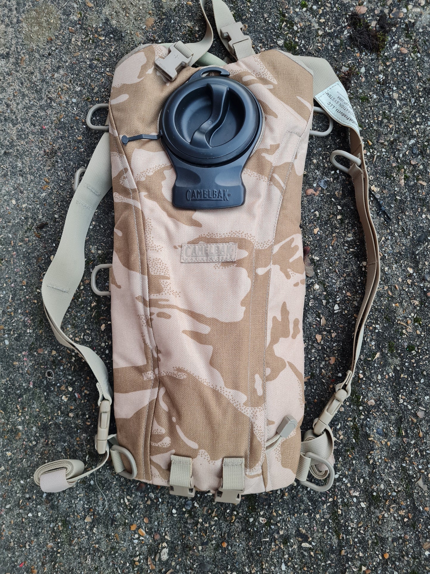 Desert hydration bladder