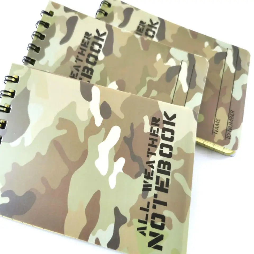 Multicam Waterproof Notebook