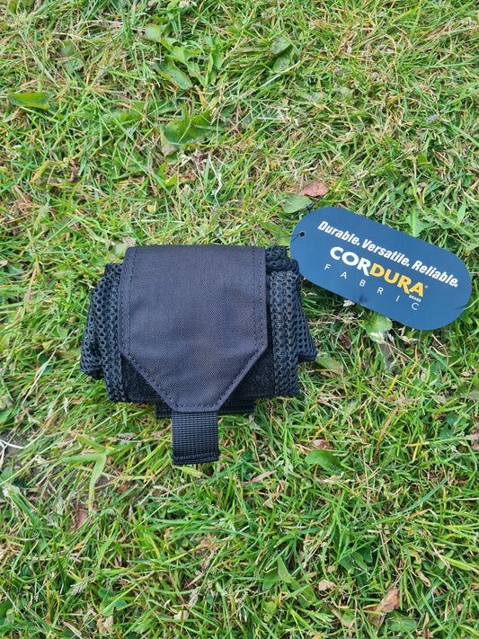 Black Mesh Dump Pouch