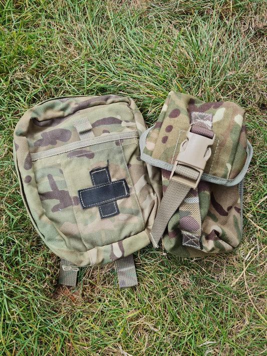 Multicam Molle Pouches