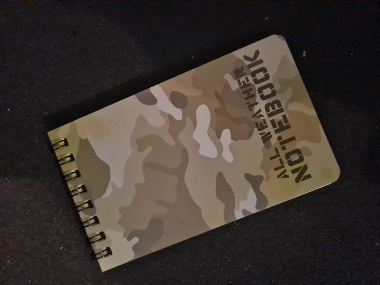 Multicam Waterproof Notebook