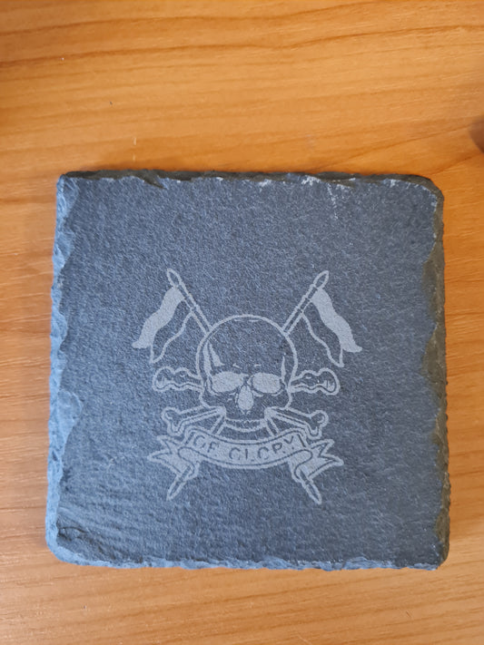 Engraved Slate Coaster