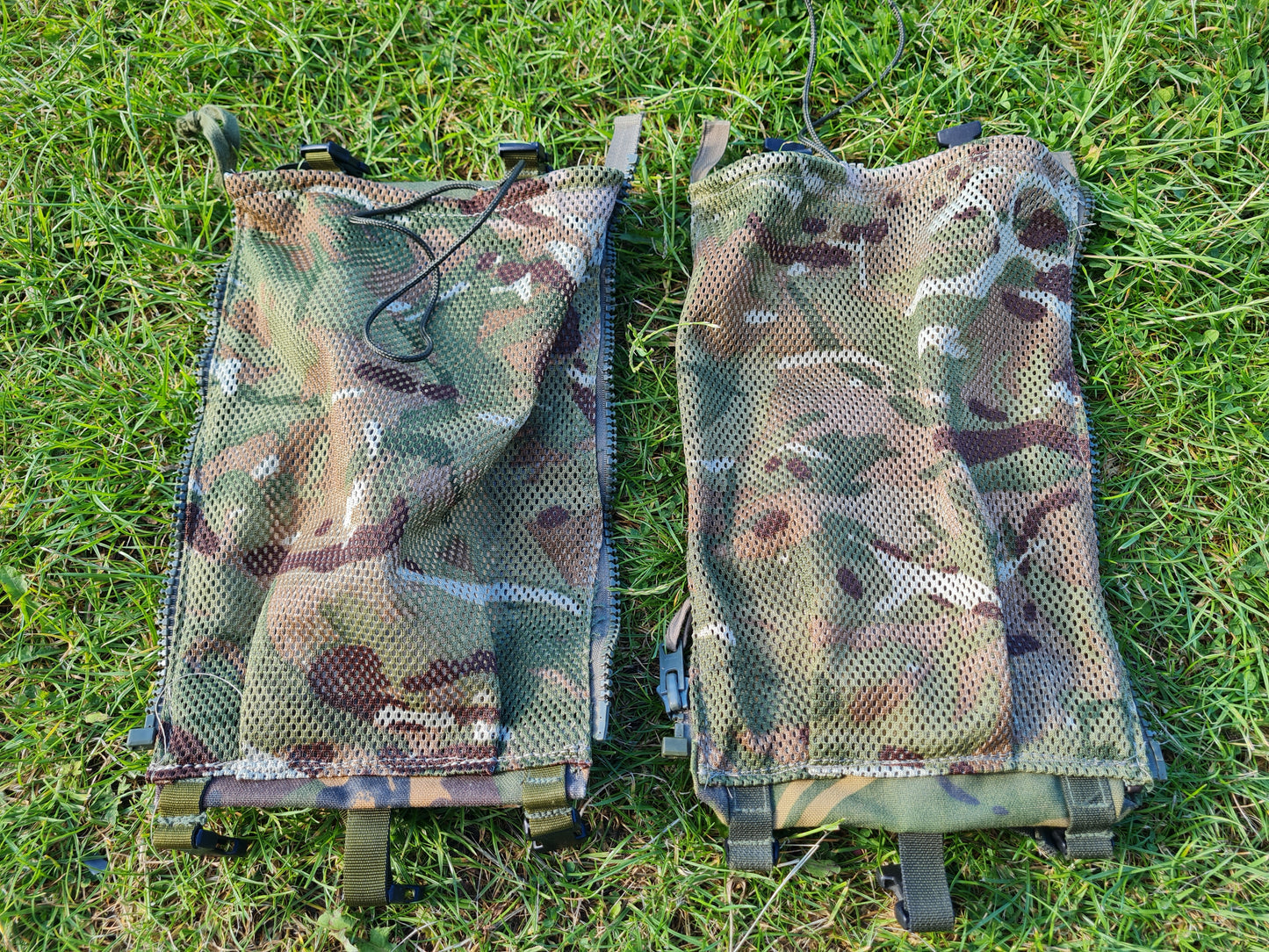 Multicam Mesh Side Pouches