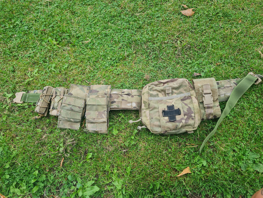 Warrior Molle Belt & pouches