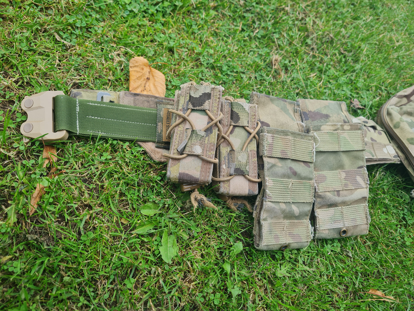 Warrior Molle Belt & pouches