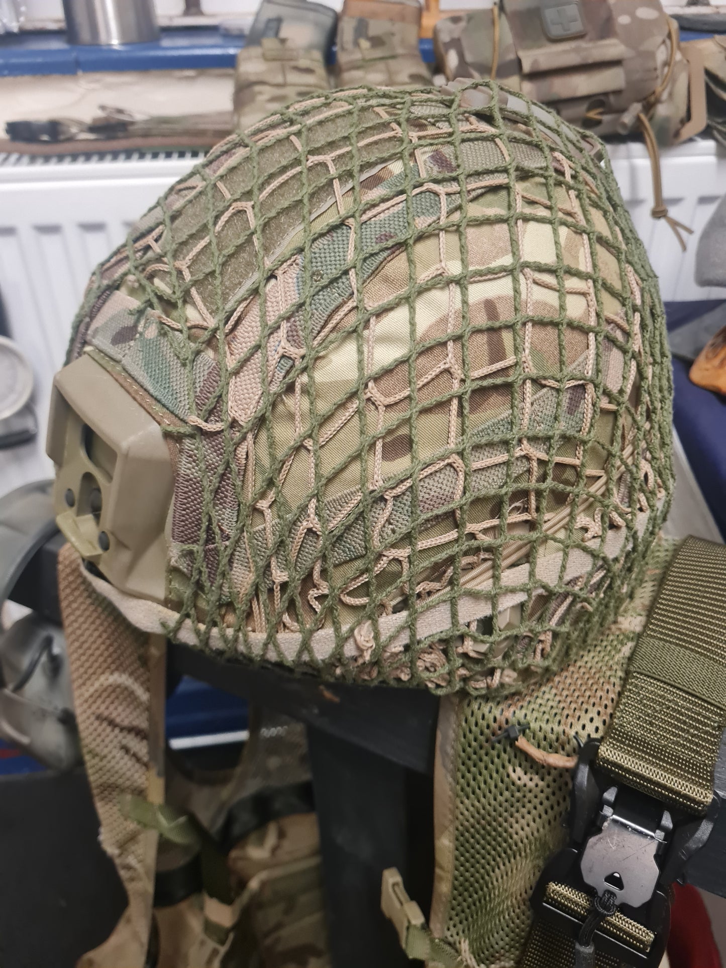 Helmet Scrim Net