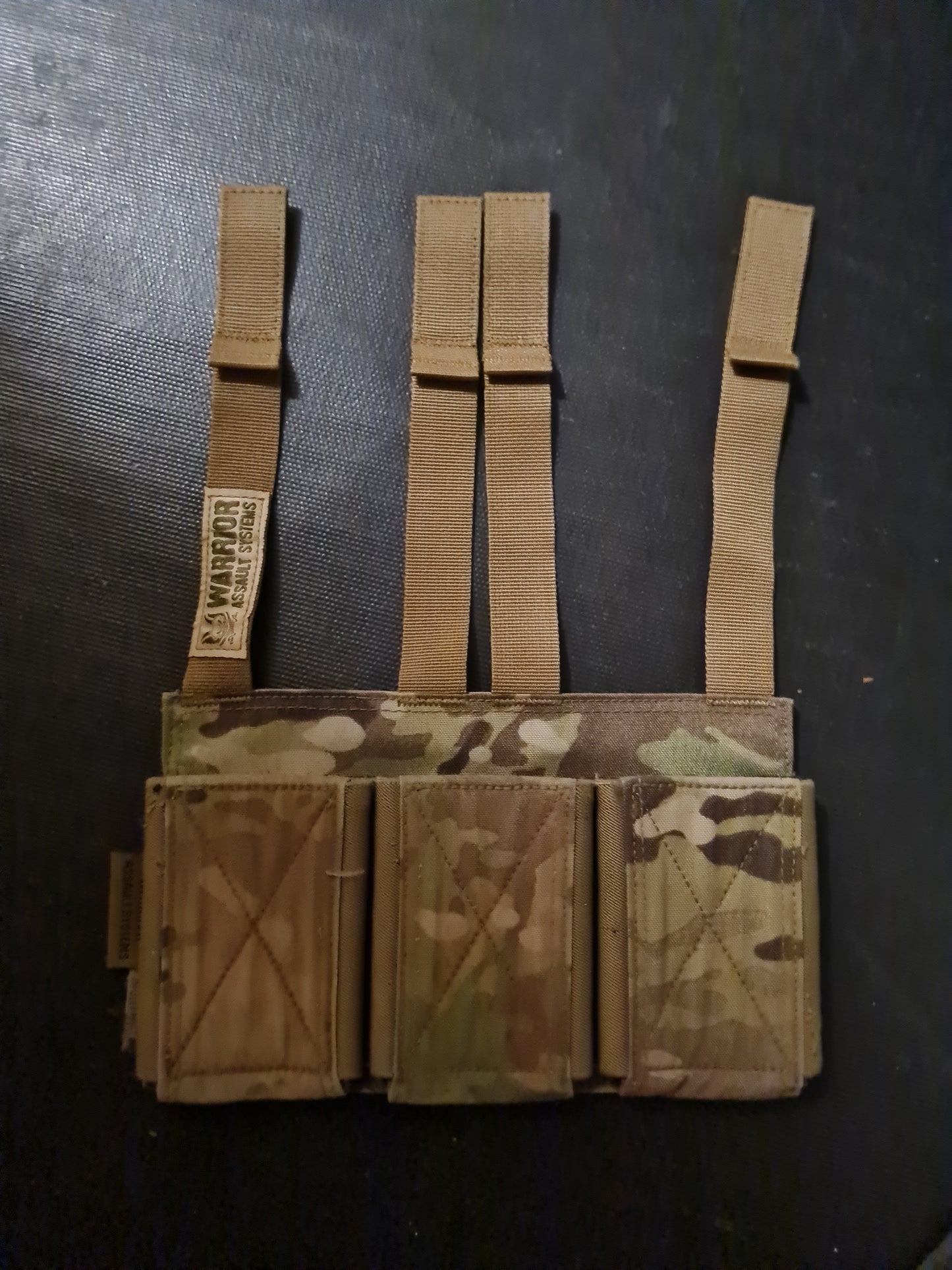 Warrior Triple Mag Placard