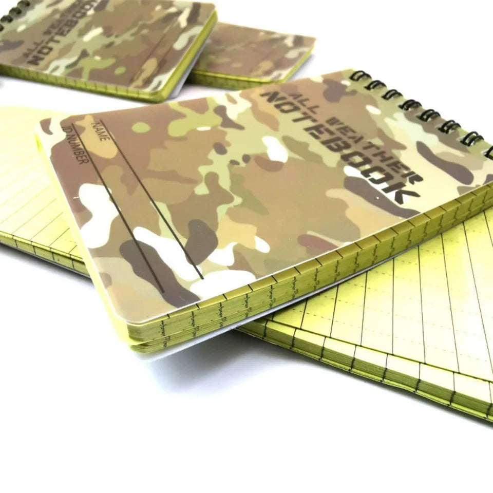 Multicam Waterproof Notebook