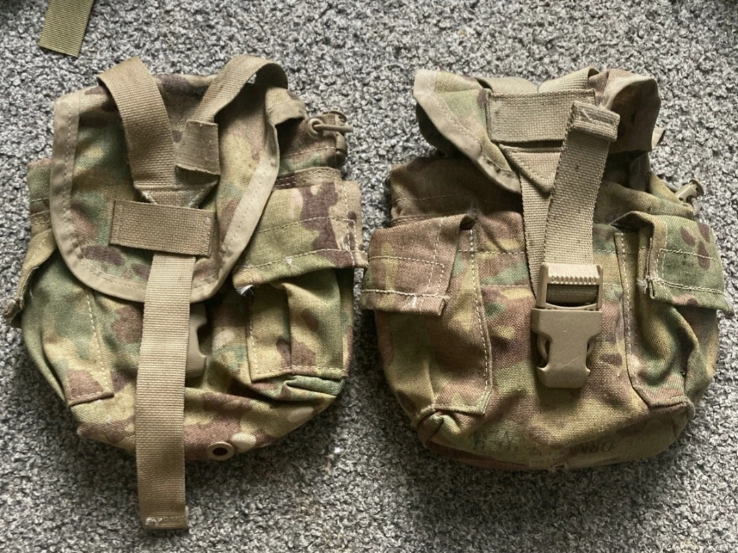 US Multicam Waterbottle Pouches