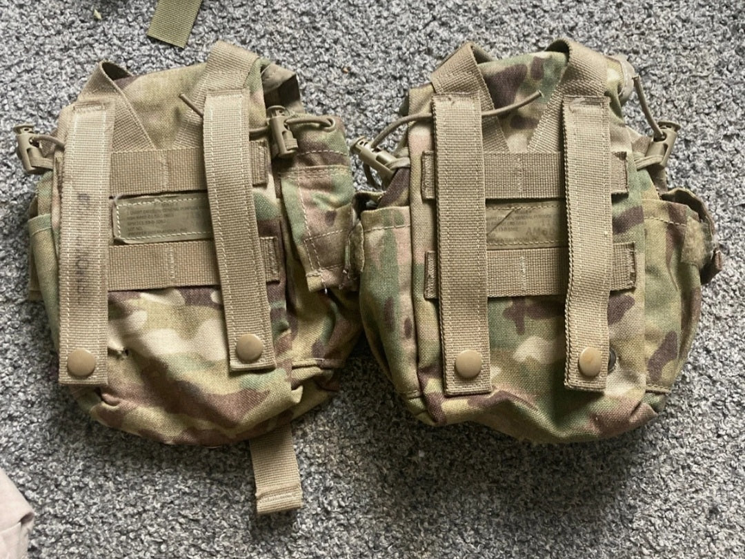 US Multicam Waterbottle Pouches