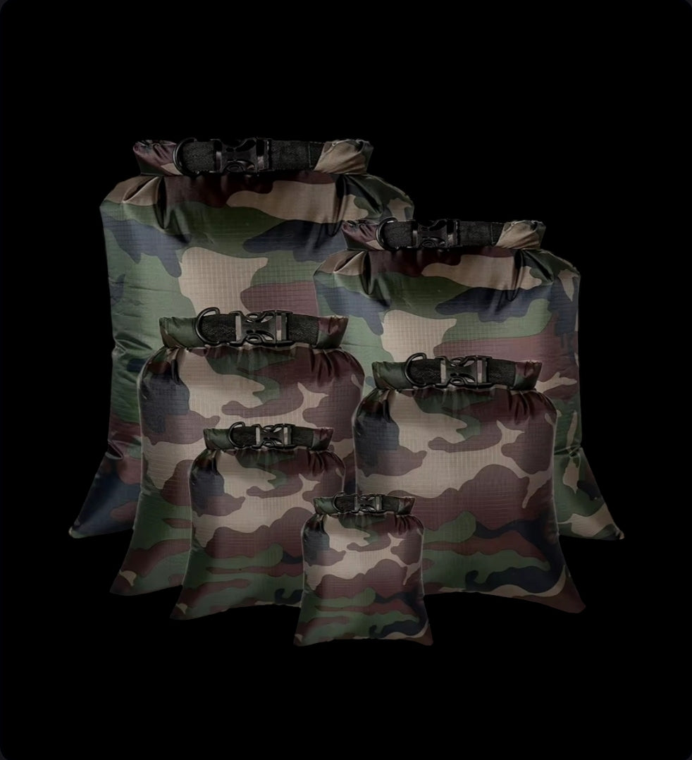 Dry bag camouflage set