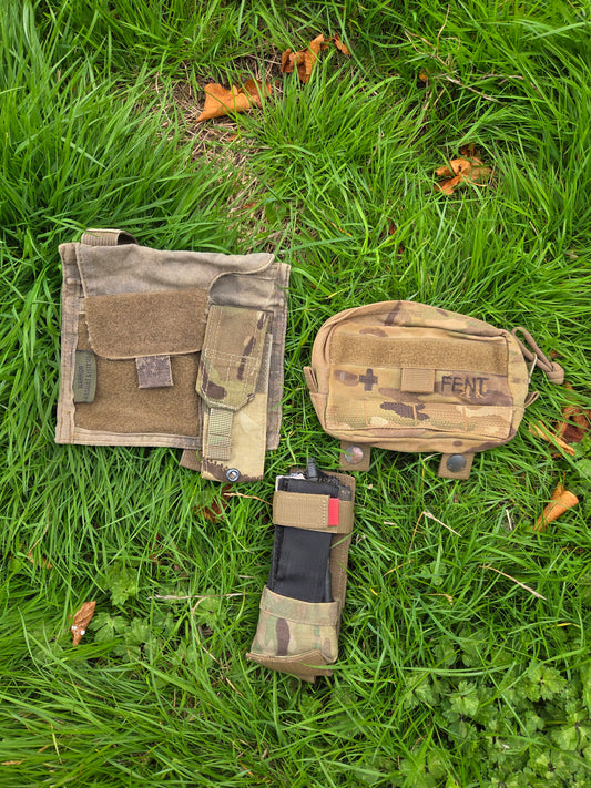 Multicam Molle Pouches
