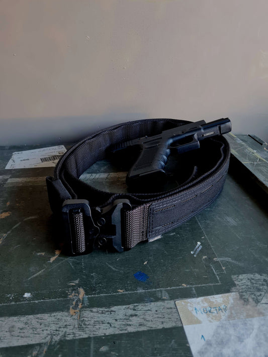 Black Multicam Shooters Belt